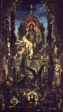 G. Moreau, Jupiter und Semele by klassik art