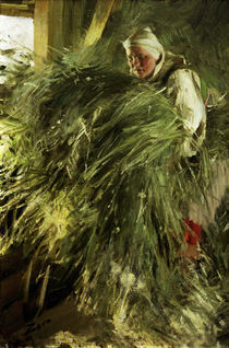 Anders Zorn, Auf dem Heuboden/1892 by klassik art