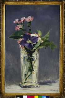 E.Manet, Kuckucksnelken und Clematis by klassik art