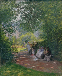 Claude Monet, Im Park Monceau by klassik art