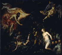 Tintoretto, Christus in der Vorhoelle by klassik art