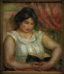 A.Renoir, Gabrielle bei der Lektuere by klassik art