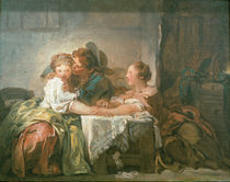 J.H.Fragonard, Der verspielte Einsatz by klassik art