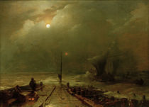 A.Achenbach, hollaendische Hafeneinfahrt von klassik art