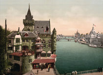 Paris, Weltausstellung 1900 /Photochrom von klassik art