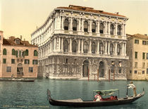 Venedig, Ca' Pesaro / Photochrom by klassik art