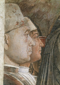 A.Mantegna, Camera d.Sposi, Zwei Koepfe von klassik art