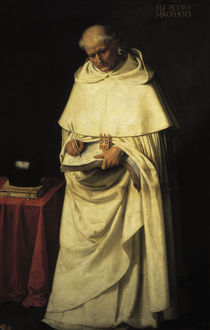 Zurbaran, Fray Pedro Machado von klassik art