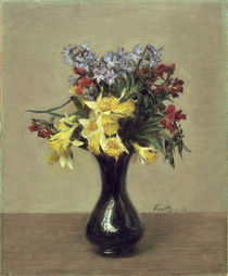 H. Fantin Latour, Fleurs de printemps by klassik art