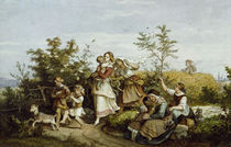 Ludwig Richter , Sommerlust/ 1844 by klassik art