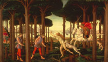 Botticelli, Geschichte des Nastagio I. by klassik art