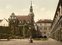 Dresden, Schloss, Stallhof / Photochrom by klassik art