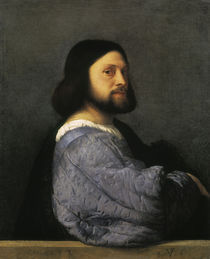 Tizian/ Bildnis eines Mannes/1506 von klassik art