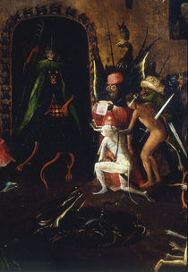 H.Bosch, Die Hoelle, Ausschnitt by klassik art