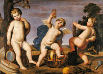 Domenichino, Allegorie Astronomie u.a. by klassik art