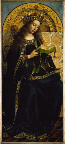 Jan v.Eyck, Genter Altar, Maria (Deesis) by klassik art