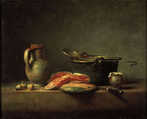 J.B.S.Chardin, Kuechenstilleben von klassik art