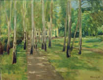 M.Liebermann, Wannseegarten mit Birken. von klassik art