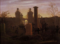 C.D.Friedrich, Kuegelgens Grab von klassik art