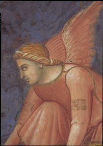 A.Lorenzetti, Engel neben der Justitia von klassik art