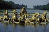 Versailles, Schlosspark, Bassin d'Apollon von klassik art
