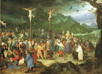 J.Brueghel d.Ae., Kreuzigung Christi by klassik art