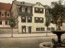 Weimar, Schillerhaus / Photochrom von klassik art