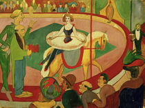 A.Macke, Circusbild I: Kunstreiterin by klassik art