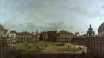 Dresden,Zwinger / Gemaelde von Bellotto by klassik art