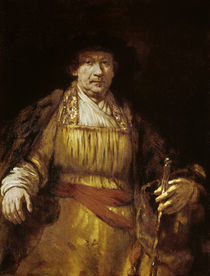 Rembrandt, Selbstbildnis 1658 by klassik art