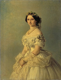 Luise von Baden / Gem.v.Winterhalter by klassik art