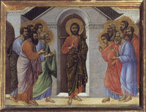 Duccio, Christus erscheint Juengern by klassik art