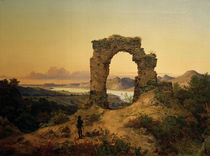 A. Achenbach, Blick vom Rolandsbogen ... von klassik art