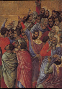 Duccio, Kreuzigung Christi, Ausschnitt by klassik art