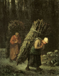 J.F.Millet, Reisigtraegerinnen/ um 1858 von klassik art