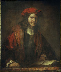 Rembrandt, Portraet eines Magistraten von klassik art