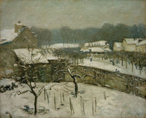 A.Sisley, Schneesturm in Marly by klassik art