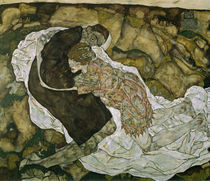 E.Schiele, Tod und das Maedchen by klassik art