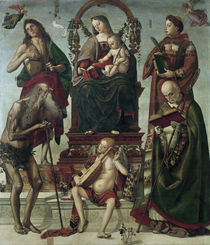 L.Signorelli, Thronende Maria u.Heilige by klassik art