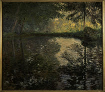 C.Monet, Teich in Montgeron von klassik art