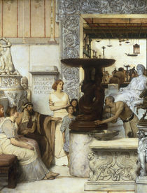 L.Alma Tadema, Eine Skulpturensammlung by klassik art