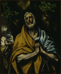 El Greco, Weinender Petrus von klassik art