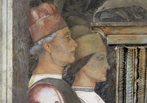 A.Mantegna, Camera d.Sposi, Hoeflinge by klassik art