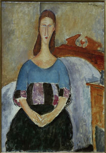 A.Modigliani, Jeanne Hebuterne Sweater von klassik art