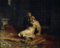 Iwan IV./Mord an Sohn/Gem.Repin/1885 by klassik art