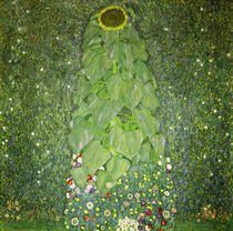 Gustav Klimt, Die Sonnenblume by klassik art