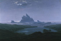 C.D.Friedrich,Felsenriff am Meeresstrand by klassik art