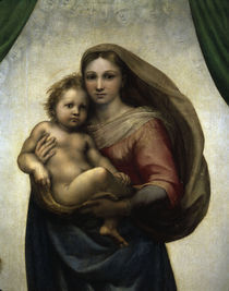 Raffael, Sixtinische Madonna / Ausschn. von klassik art