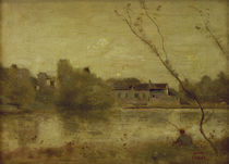 C.Corot, Teich von Ville d'Avray by klassik art