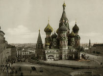 Moskau,Basiliuskathedr. / Photochrom von klassik art